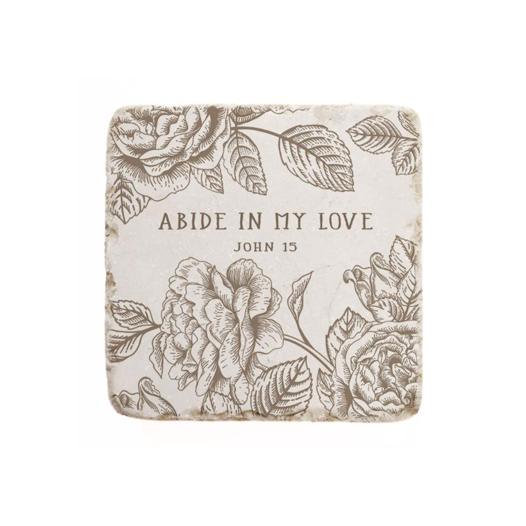 John 15 Scripture Stone, Twelve Stone Art