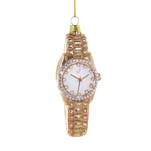 Luxury Gold Watch Ornament