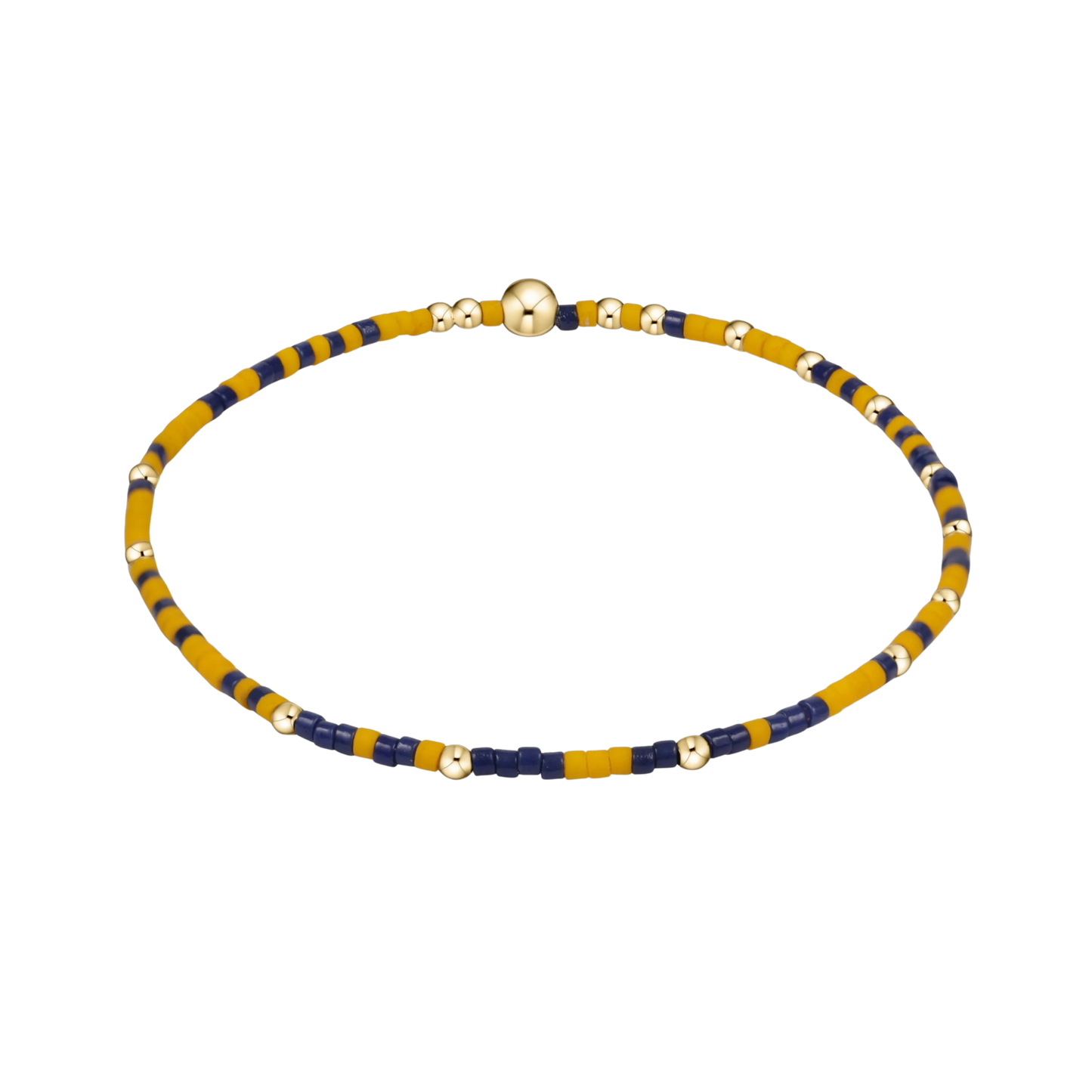 Enewton ETSU Gameday Hope Unwritten Bracelet Yellow & Navy