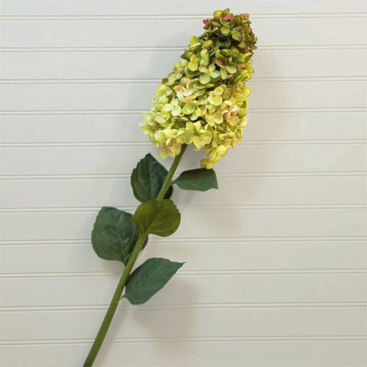 Green Cone Hydrangea Pick