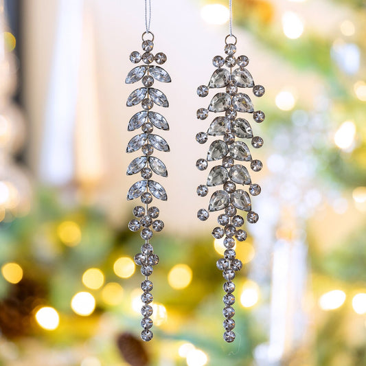 Labradorite Gem Drop Ornament