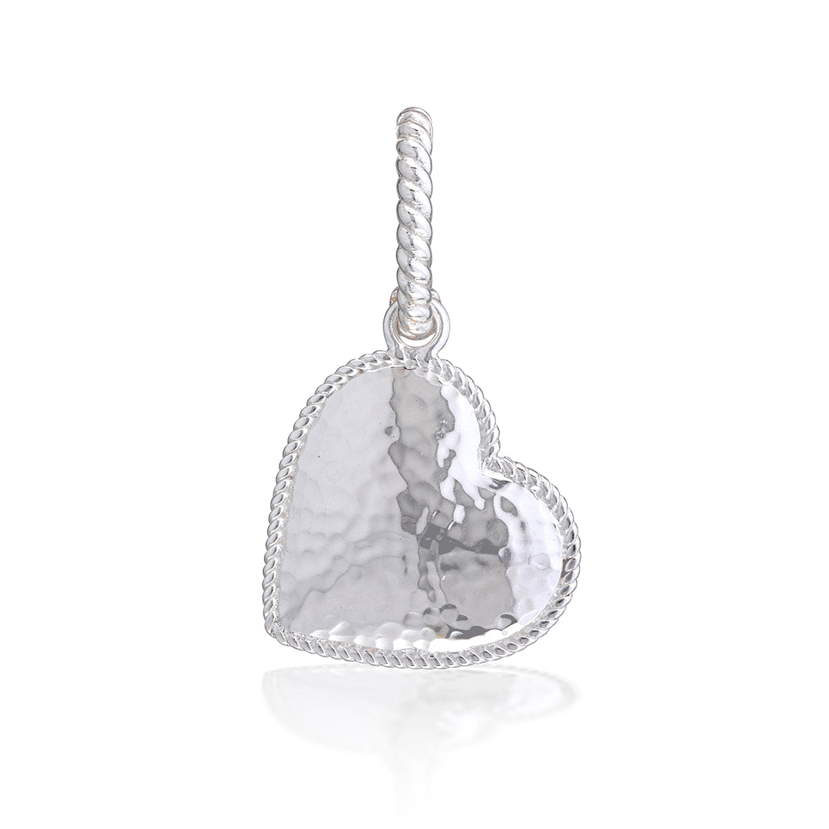 Love Pendant Charm in Silver, Capucine de Wulf