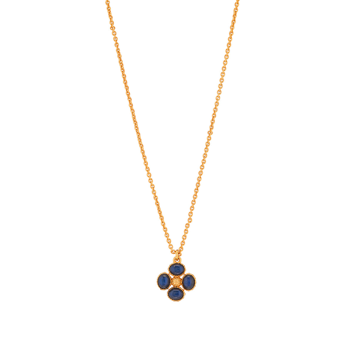 Berry Clover Double Sided Charm Necklace, Capucine de Wulf