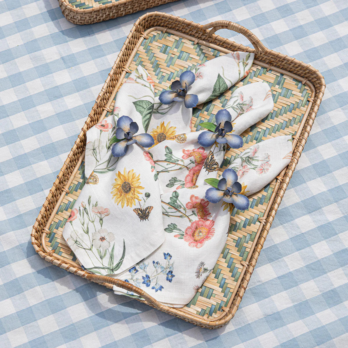 Juliska Floral Garden Napkins (Set of 4)