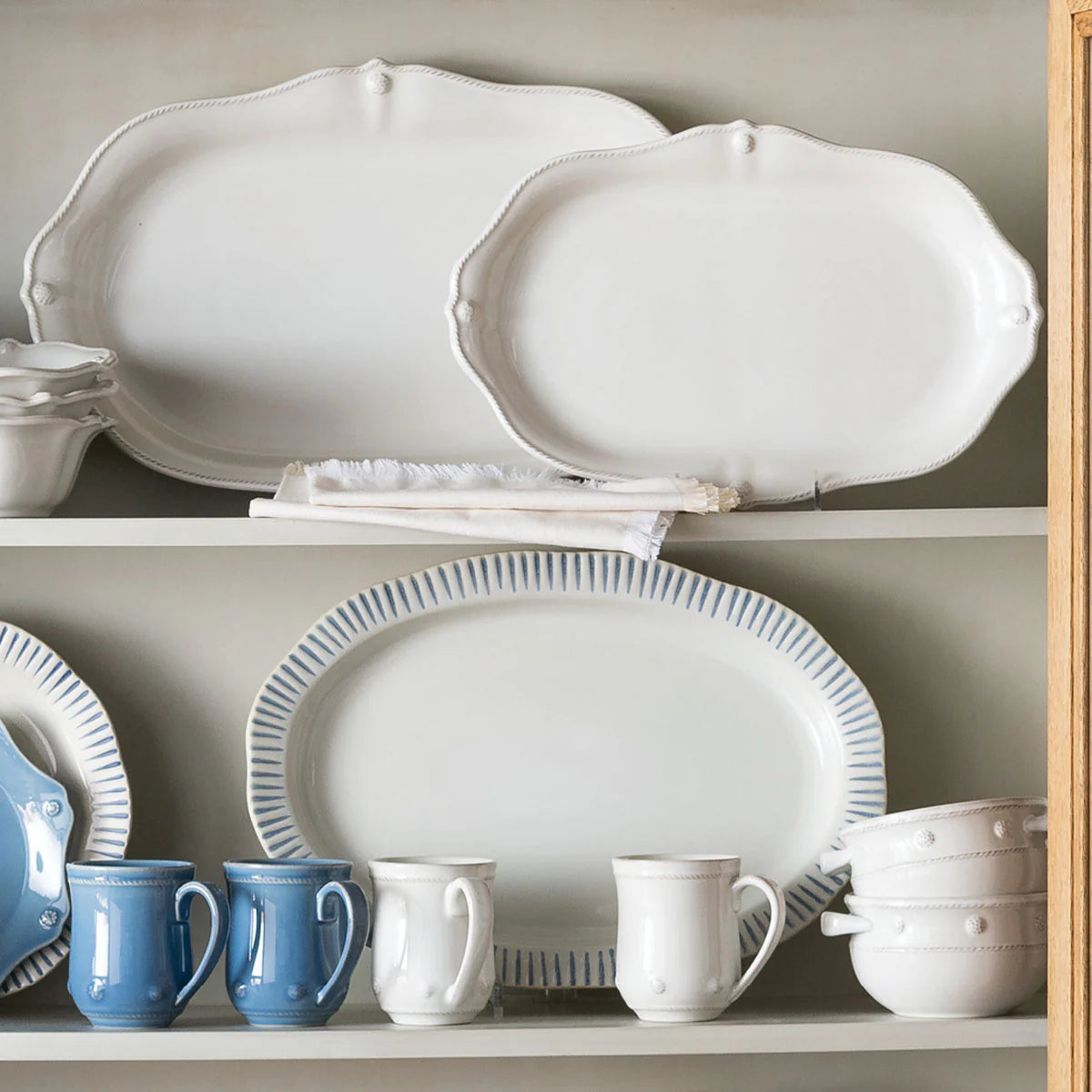 Juliska Berry & Thread Whitewash 16" Platter