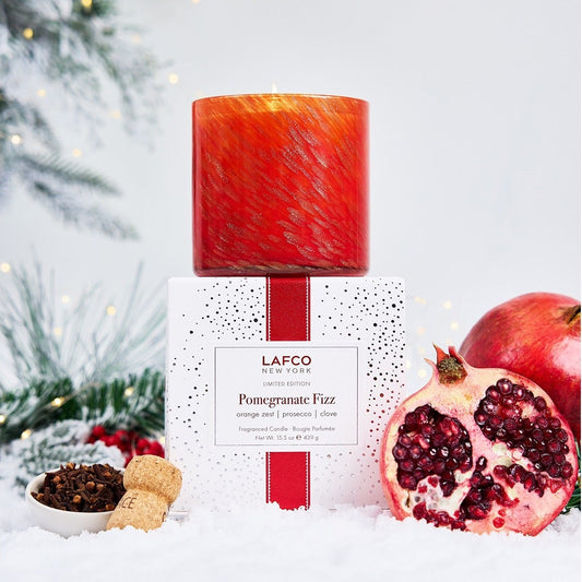 Pomegranate Fizz 15.5 oz. Signature Candle, LAFCO