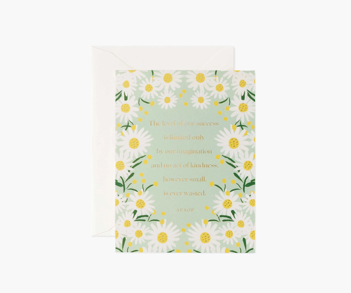 Rifle Paper Co. Aesop Quote Encouragement Card