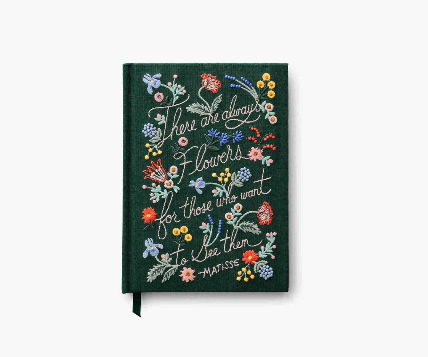 Rifle Paper Co. "There Are Always Flowers" Embroidered Journal