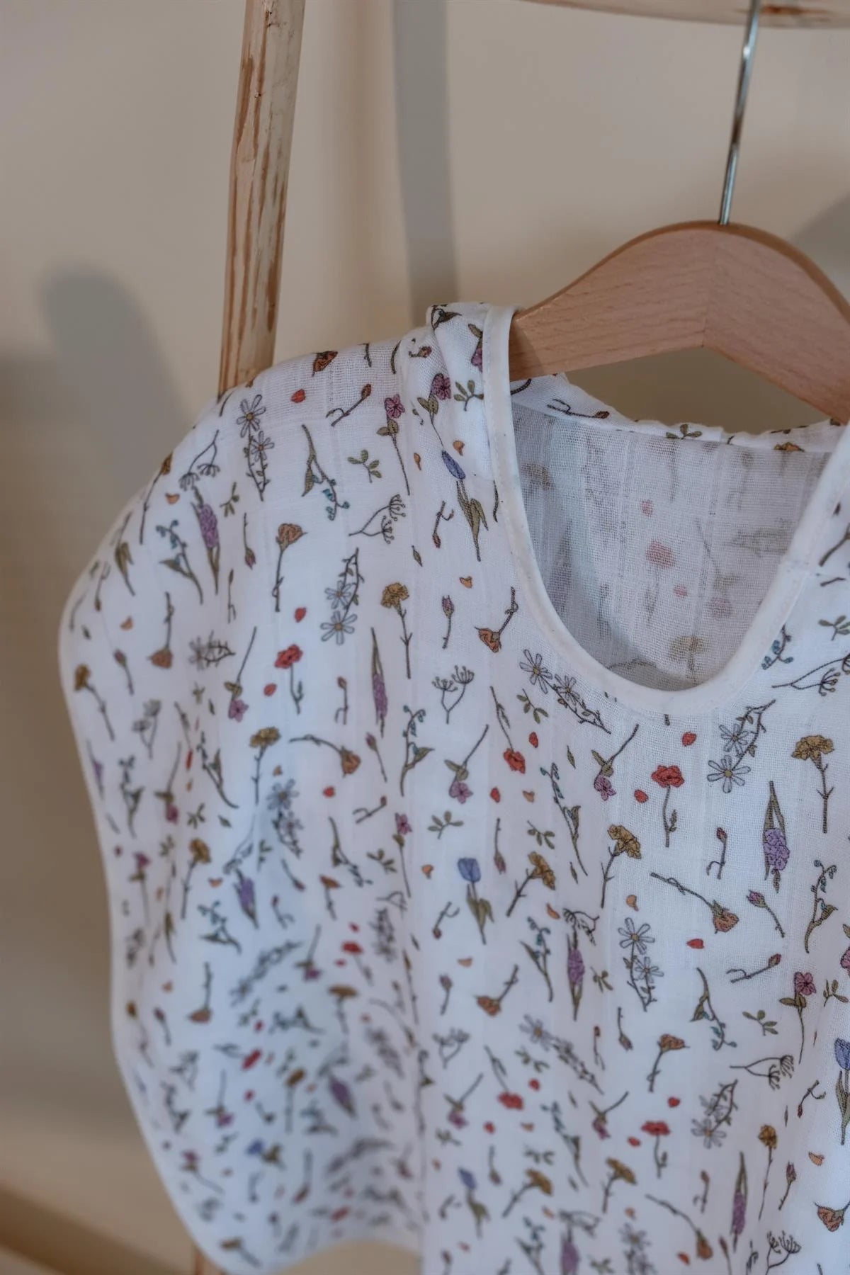 Muslin Poncho, Spring | Atelier Babbi