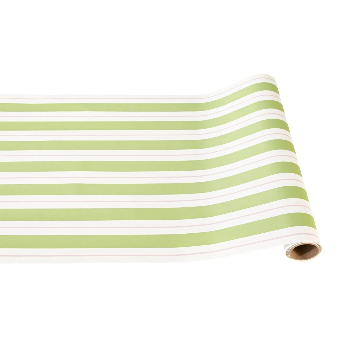 Green & Pink Awning Stripe Runner, Hester & Cook