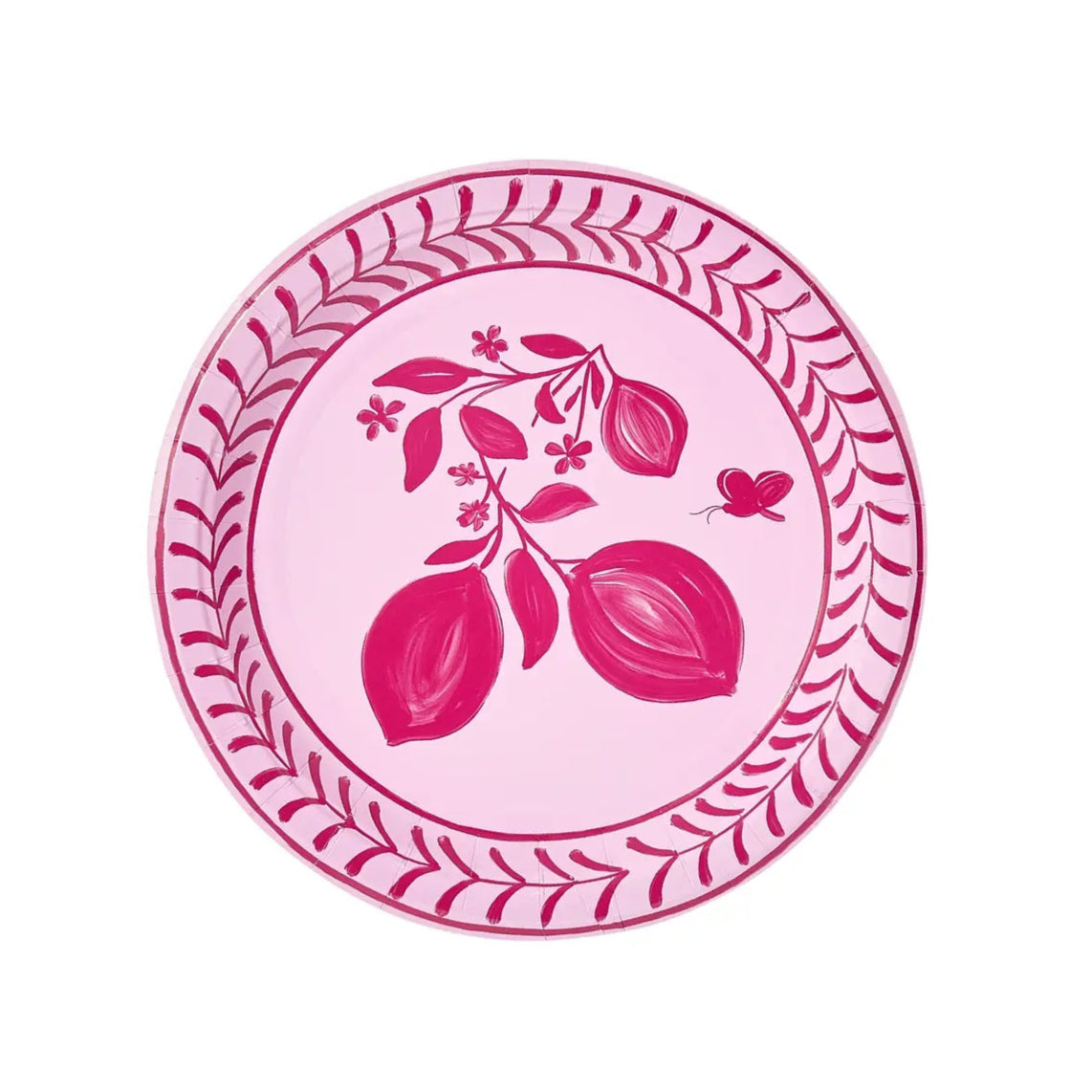 Margarita Josephine Salad and Dessert Plate in Pink (Pack of 8)