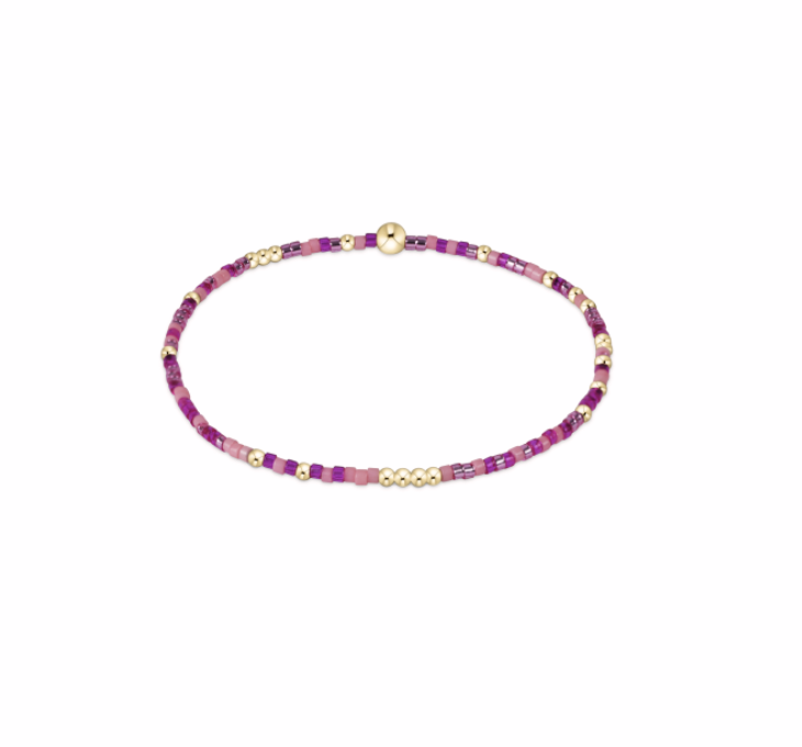 enewton Hope Unwritten Bead Bracelet, Back to the Fuchsia