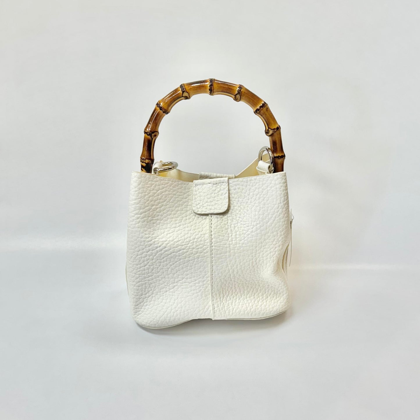 Bamboo Handle Handbag