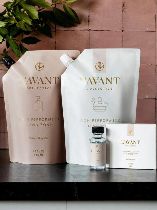 L'Avant Collective Blushed Bergamot Dish Soap Refill Scent 32 Oz.