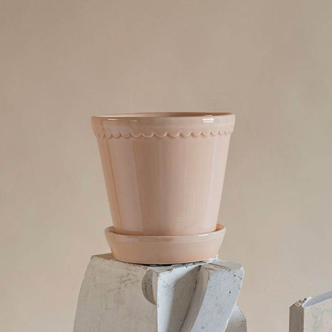 Berg's Potter GLAZED Quarts Rose Helena