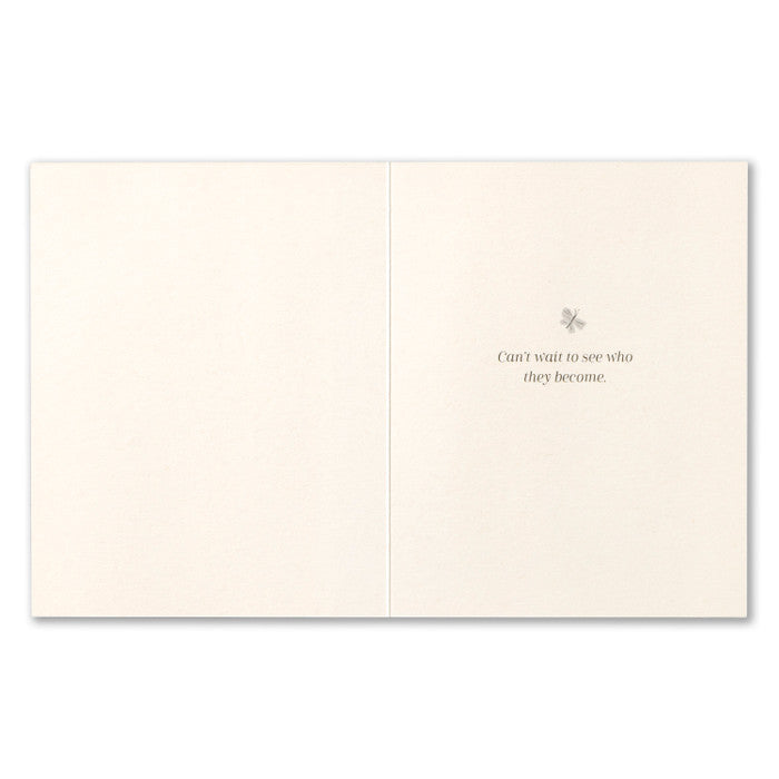 "Big love to the little one" Baby Card