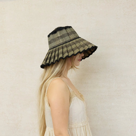 Blackwattle Island Maxi Capri Hat, Lorna Murray