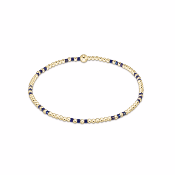 enewton Hope Joy Pattern 2mm, Blue Metallic