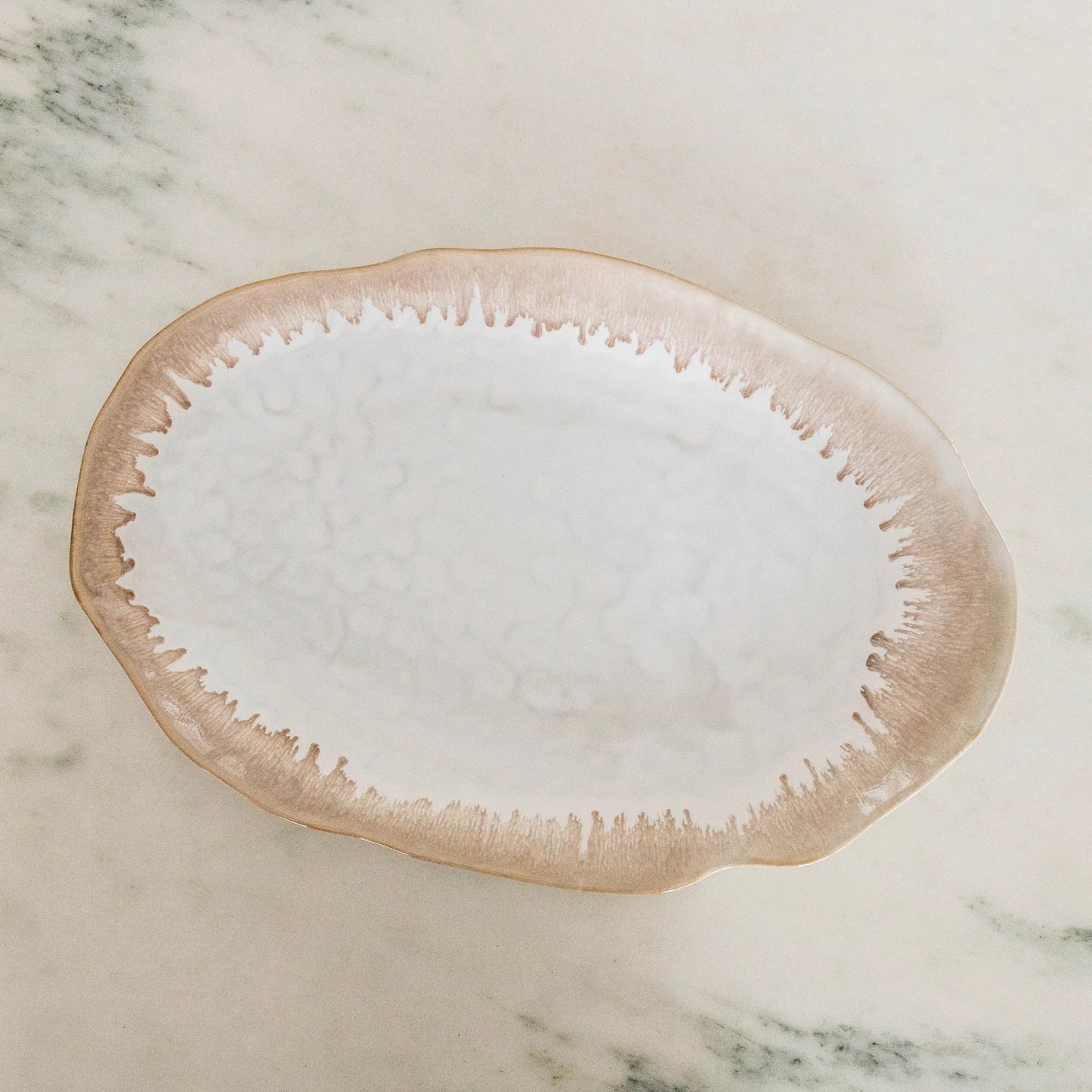 Simon Pearce Burlington Oval Platter, Bluff
