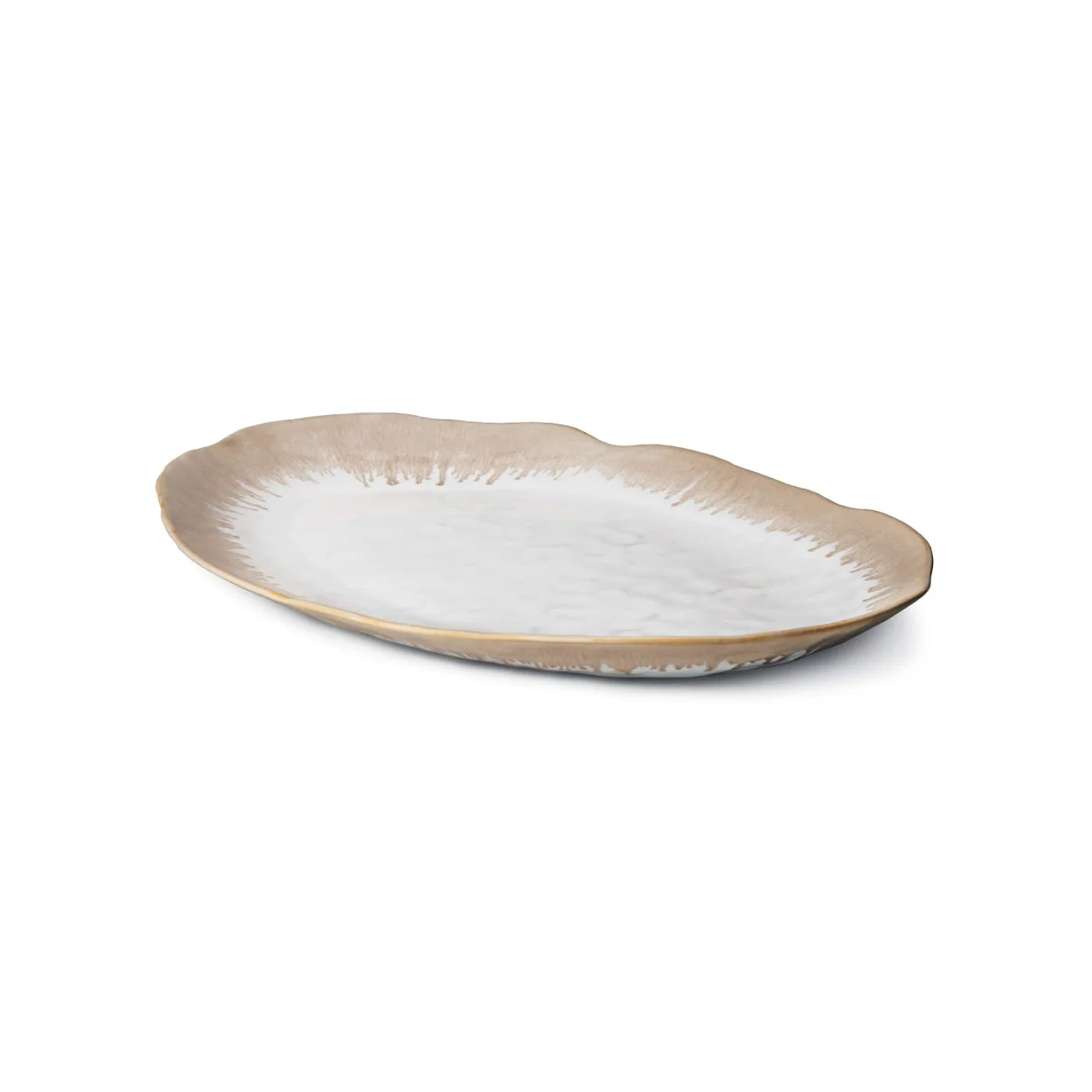 Simon Pearce Burlington Oval Platter, Bluff