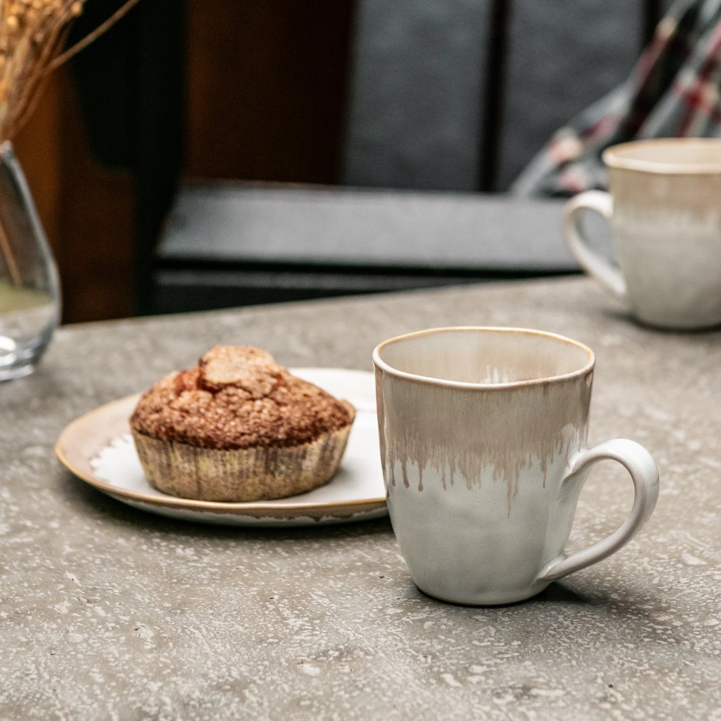 Simon Pearce Burlington Mug, Bluff