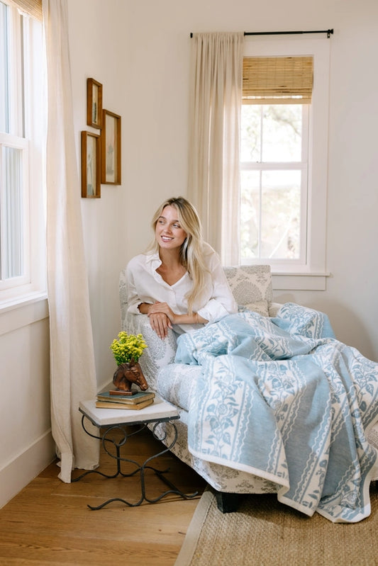 Chappy Wrap Clara Stripe Blanket