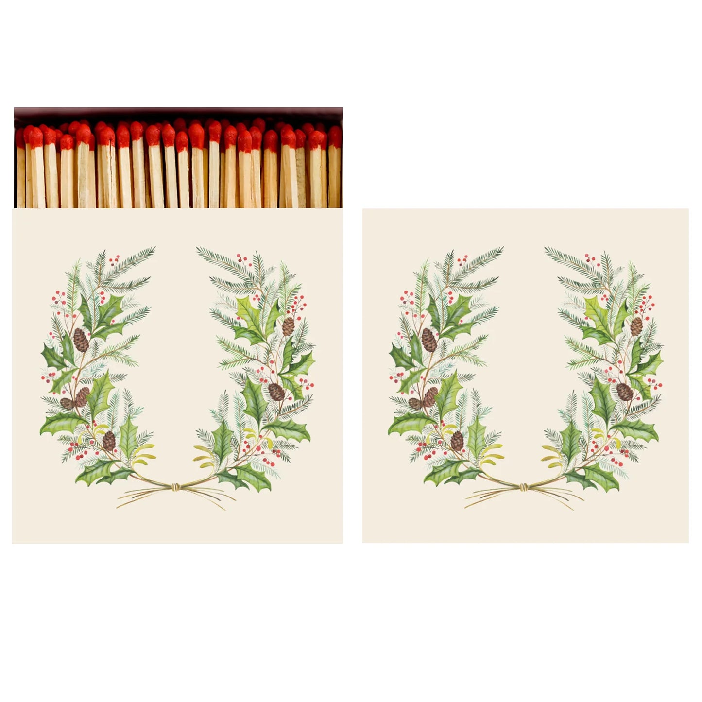 Christmas Sprigs Matches - HESTER & COOK