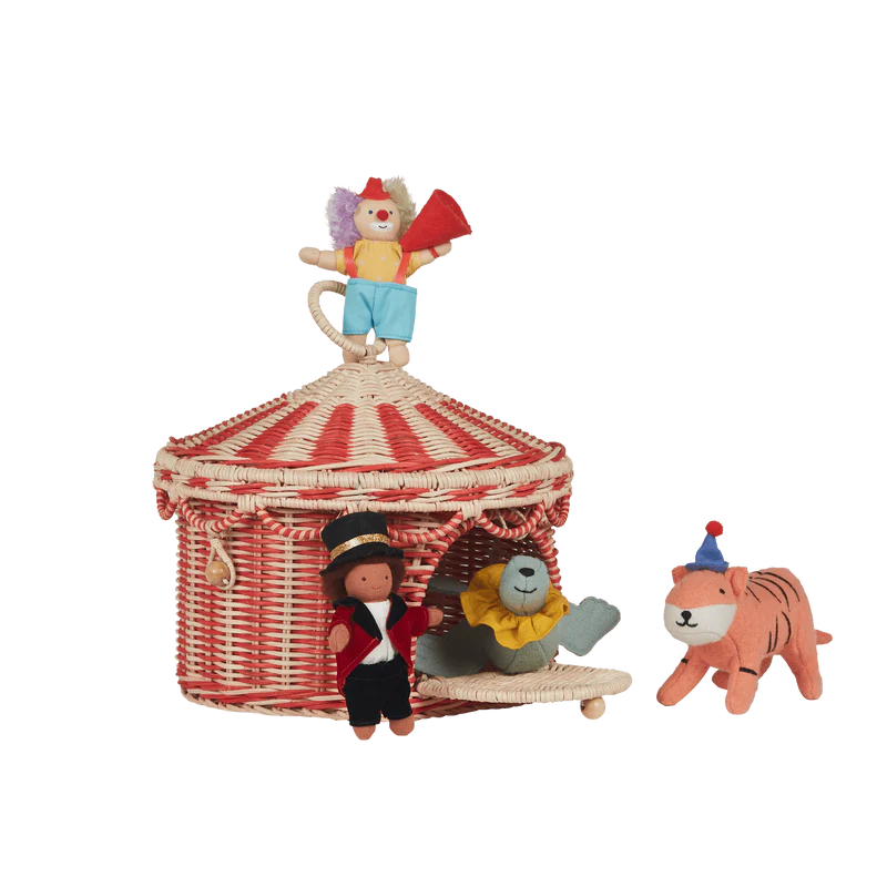 Circus Tent Basket