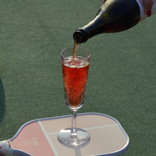 Clear Acrylic Champagne Flute