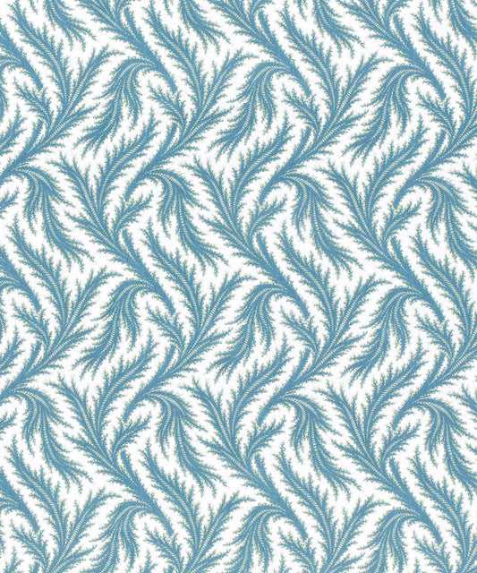 Coral French Blue 22x22" Pillow