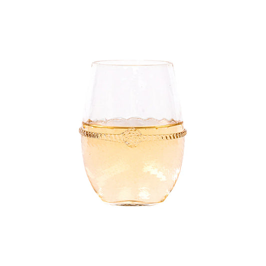 Juliska Graham Stemless White Wine Glass