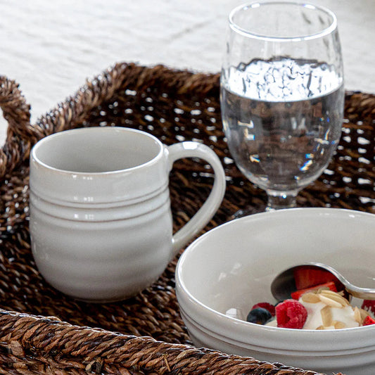 Juliska Bilbao Whitewash Mug