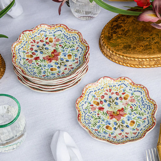 Juliska Sofia Side/Cocktail Plates (Set of 4)