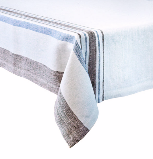 Juliska Square Danish Stripe Tablecloth