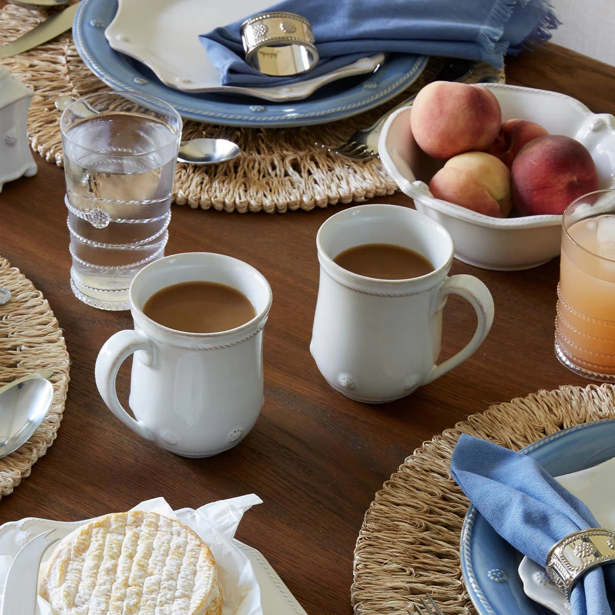 Juliska Berry & Thread Flared Whitewash Mug