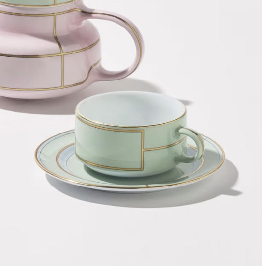 Diva Verde Tea Cup, Ginori 1735