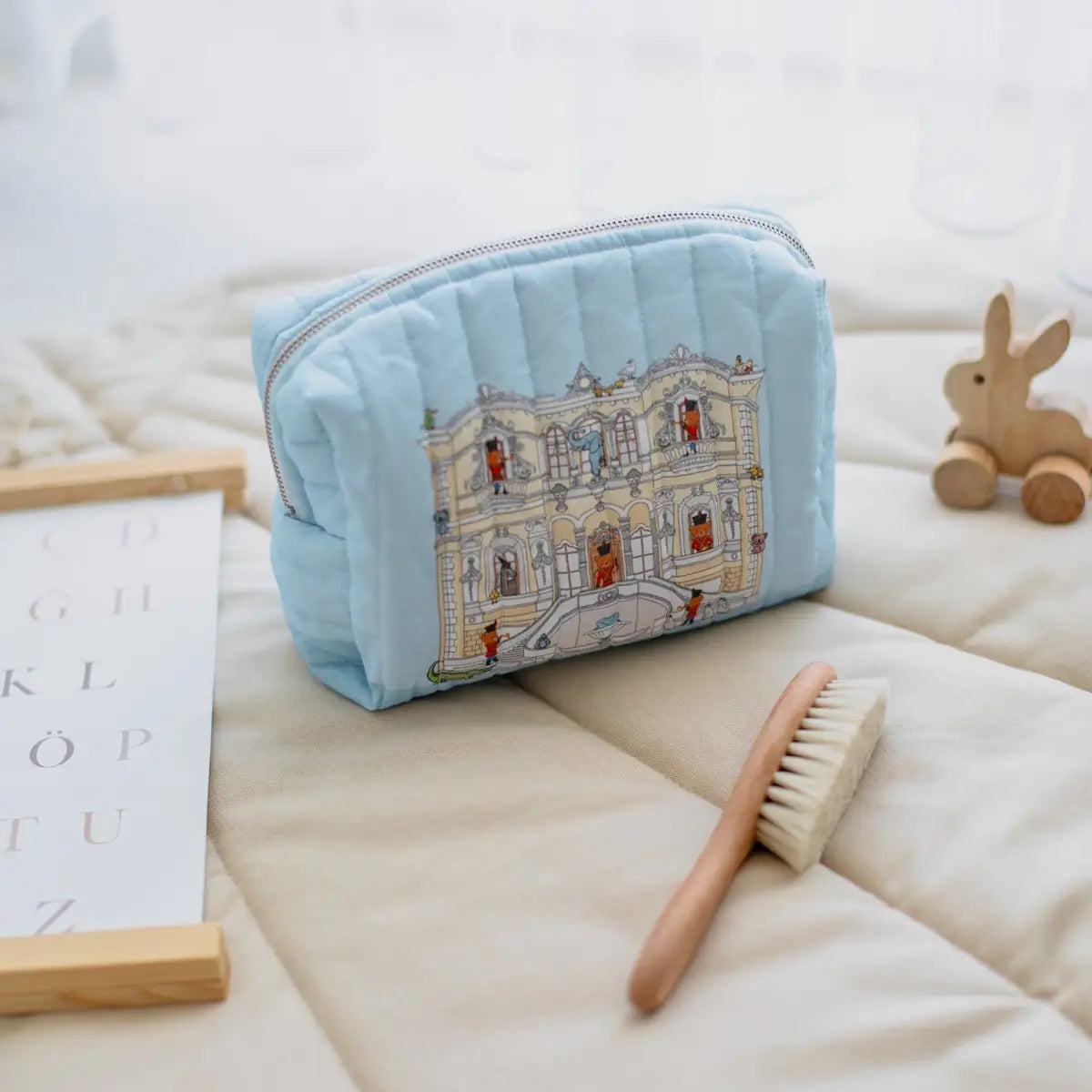 Diaper Pouch in Tin Soldier | Atelier Babbi