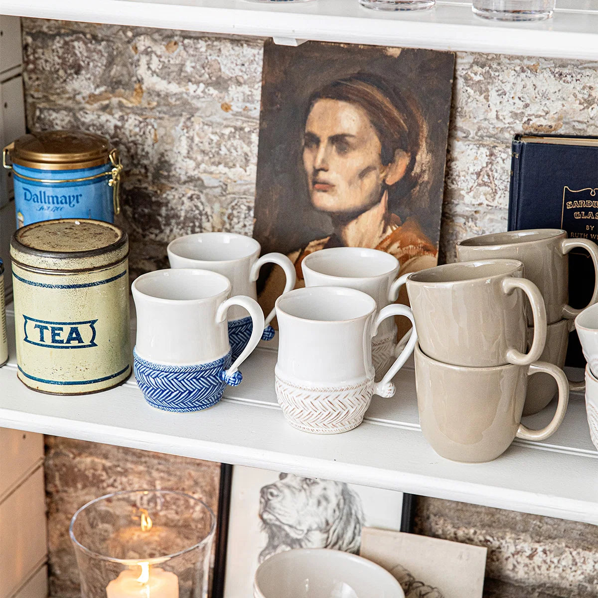 Juliska Le Panier Whitewash Mug