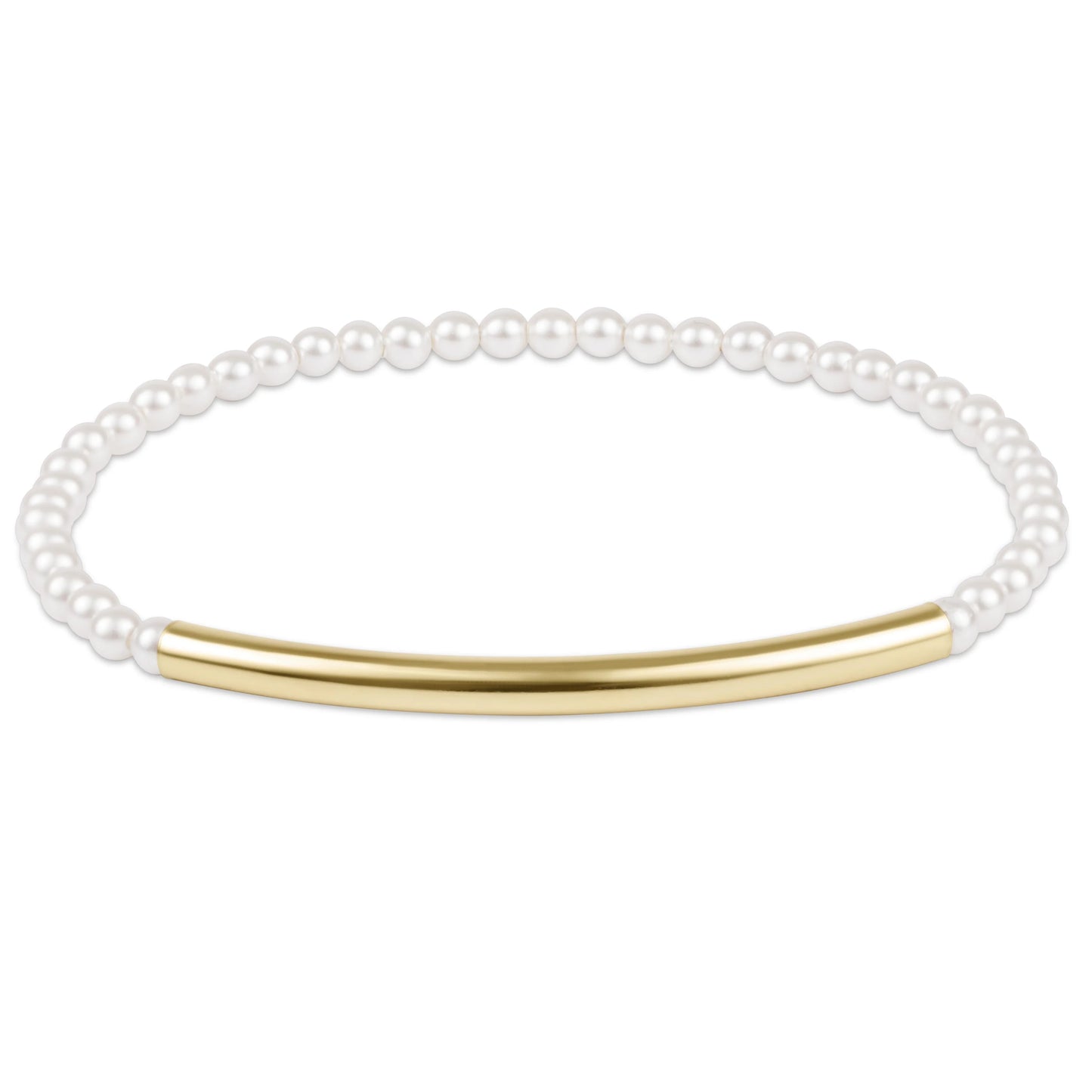 enewton Bliss Bar Smooth Pearl 3mm Bracelet