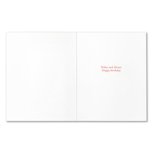 I wish you every good thing... - Positively Green card