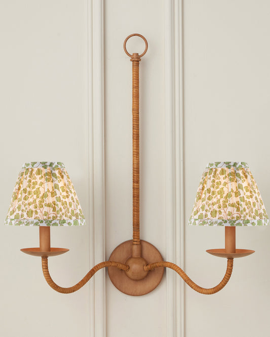 Maiden Fern Green Tapered Chandelier Shade