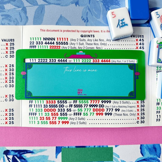 Green Mahjong Line Finder