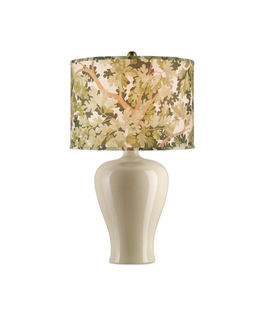 Woodland Green Drum Lamp Shade