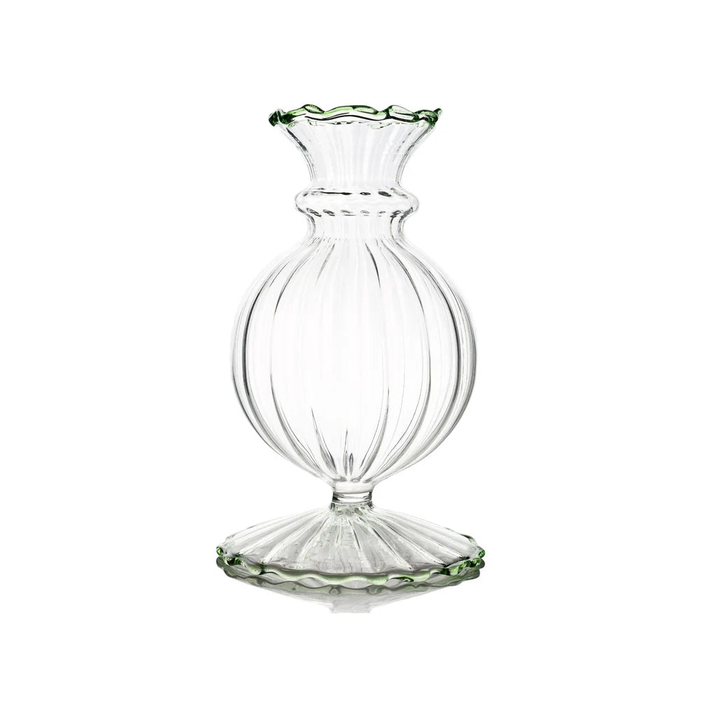 Green Miss Annie Bud Vase