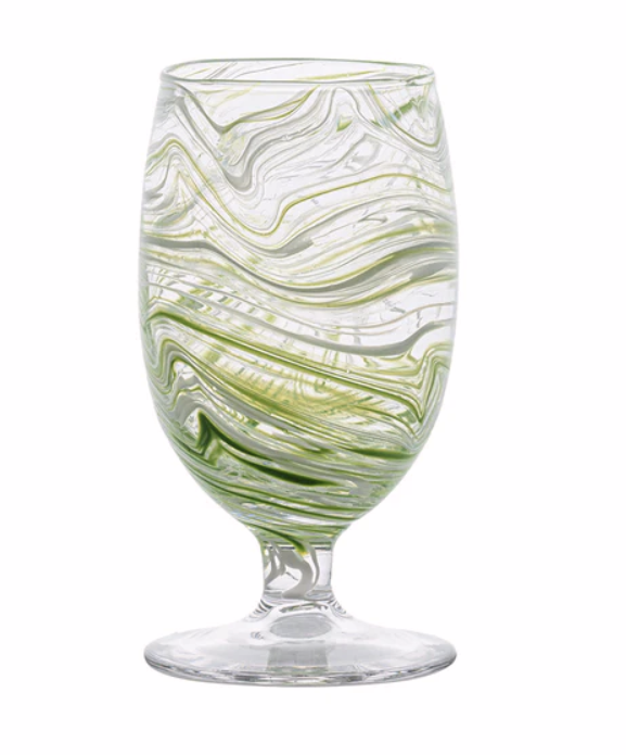 Juliska Puro Marbled Goblet