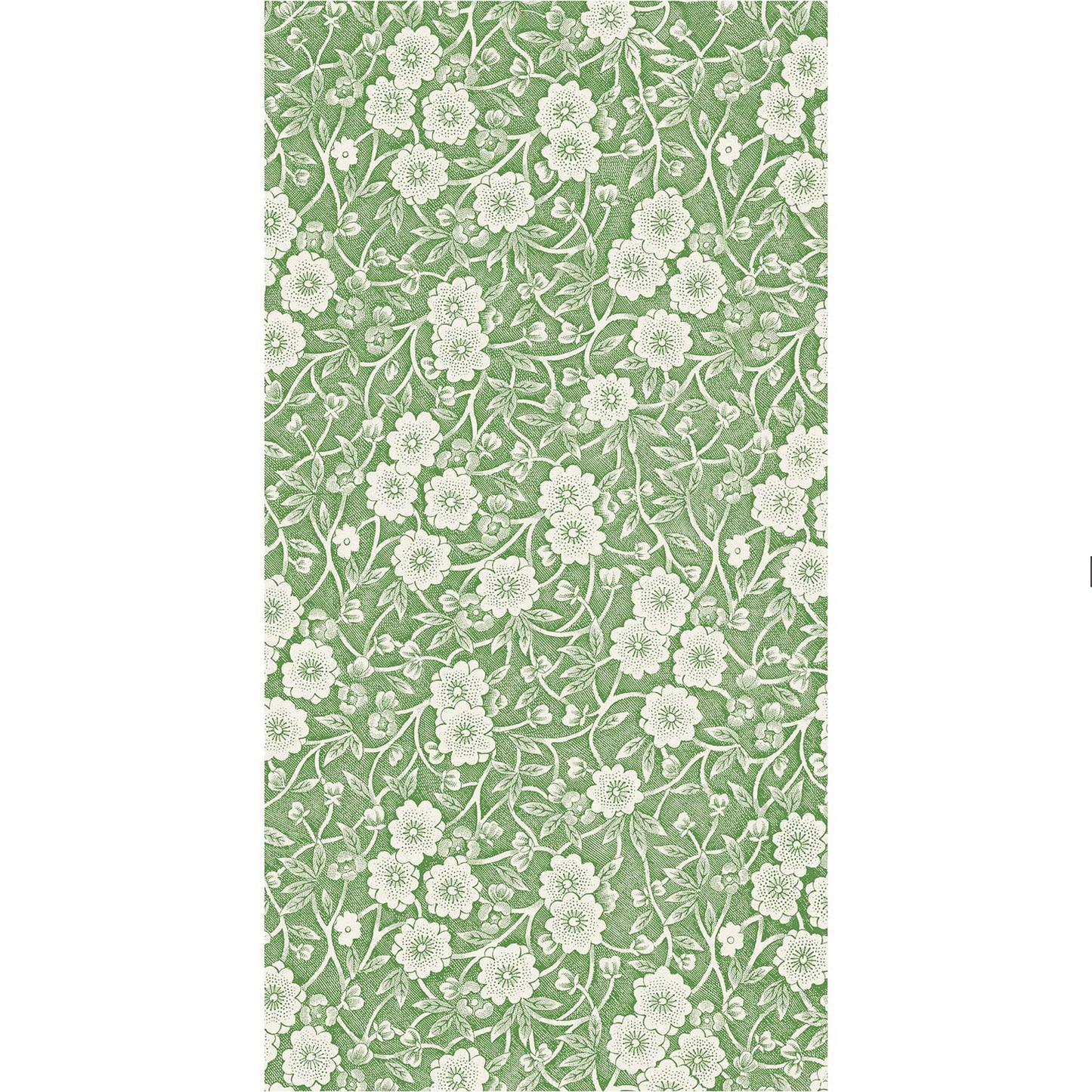 Green Calico Guest Napkins - Hester & Cook