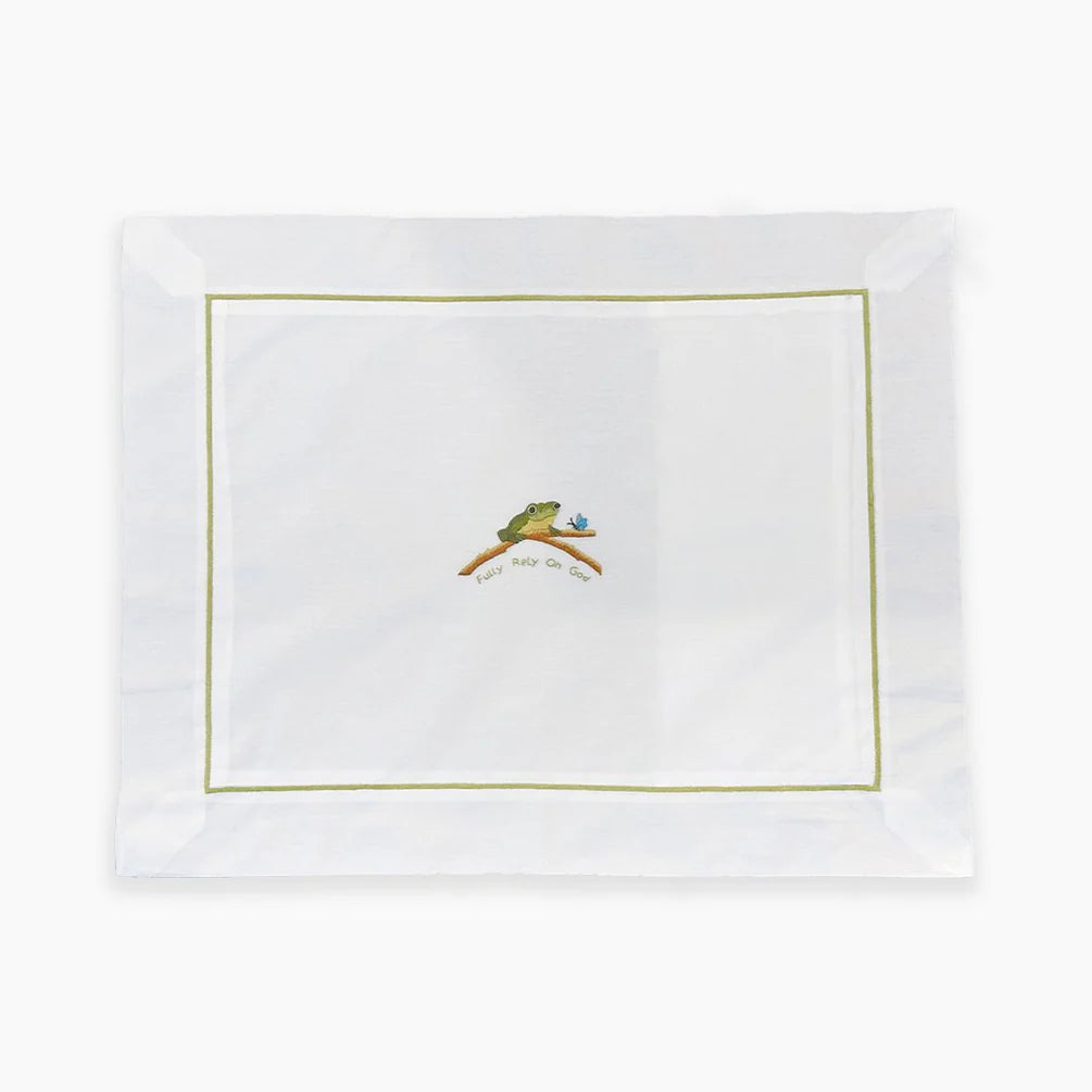 "Fully Rely on God" Pillow, Anne Neilson