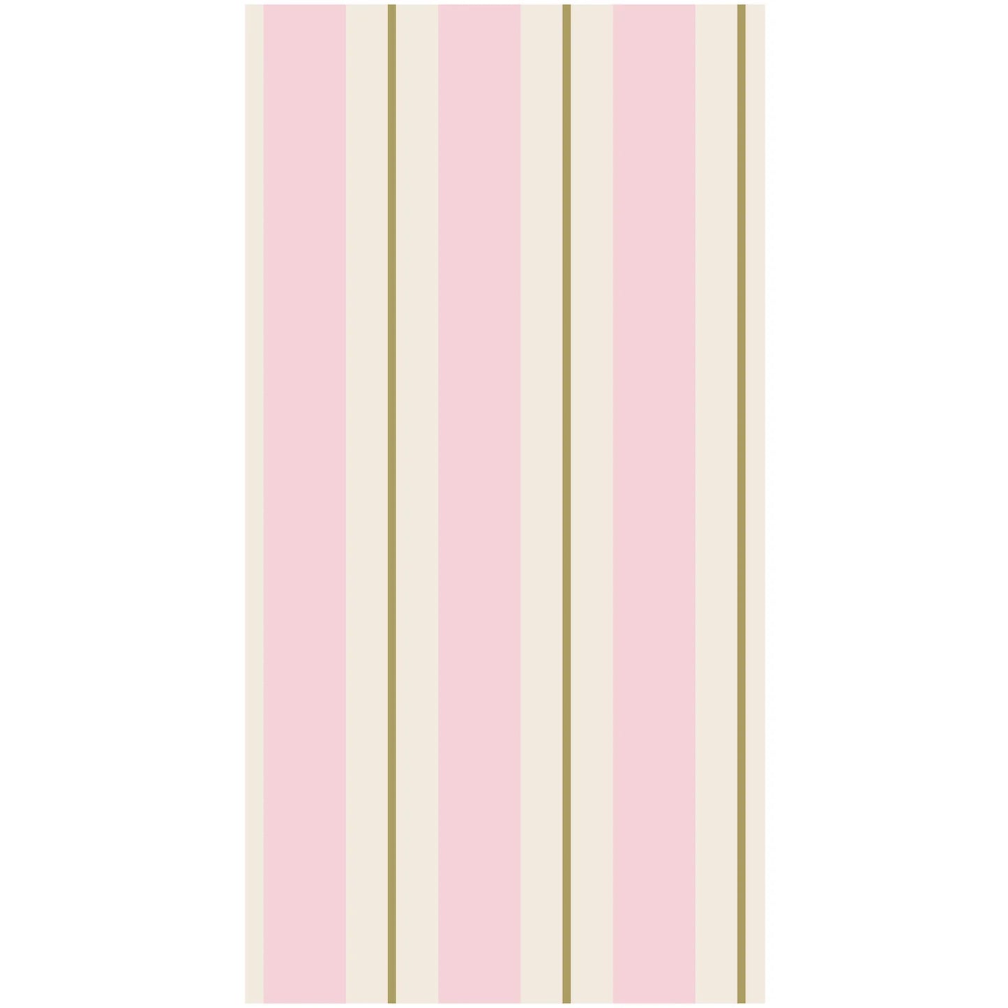 Pink & Gold Awning Stripe Napkins