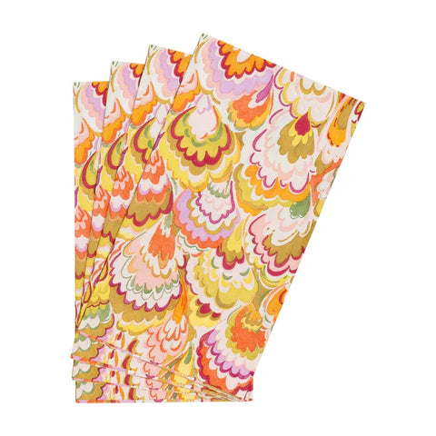 Marbled Ceramica in Raspberry