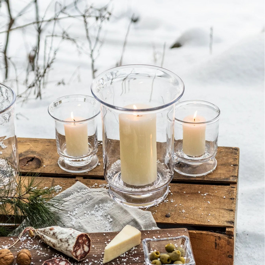 Simon Pearce Small Revere Hurricane, Set of 2 Gift Boxed